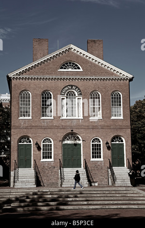 Altes Rathaus Salem größere Boston Bereich Massachusetts, USA Stockfoto