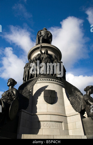 Daniel O'Connell Statue, O' Connell Street, Dublin, Irland Stockfoto