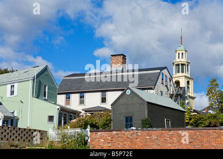 Historische Innenstadt von Gloucester Cape Ann größere Boston Bereich Massachusetts, USA Stockfoto
