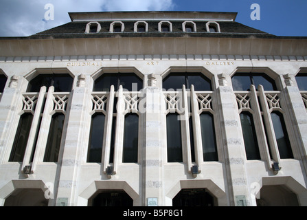 Guildhall Art Gallery in der Londoner City Stockfoto