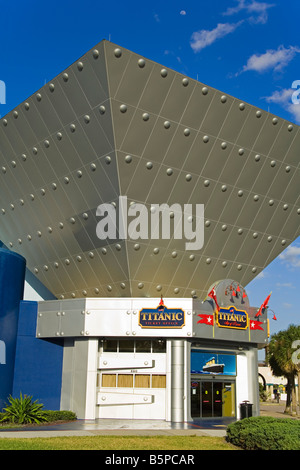 Titanic Erfahrung International Drive Orlando Florida USA Stockfoto