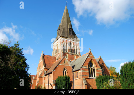 Holy Trinity Church, Church Road, Sunningdale, Surrey, England, Vereinigtes Königreich Stockfoto
