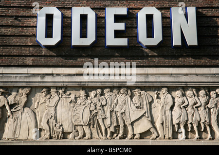 Odeon-Kino Shaftesbury Avenue London (Detail) Stockfoto