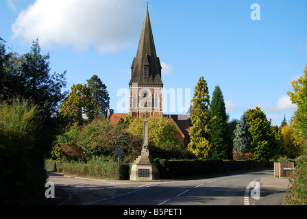 Holy Trinity Church, Church Road, Sunningdale Village, Surrey, England, Vereinigtes Königreich Stockfoto