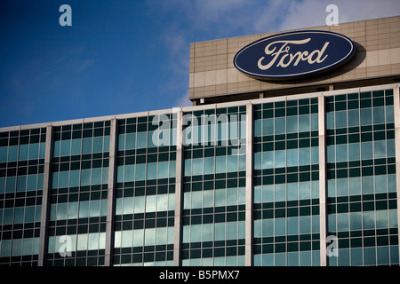 Welthauptquartier der Ford Motor Company in Dearborn, Michigan Stockfoto