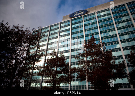 Welthauptquartier der Ford Motor Company in Dearborn, Michigan Stockfoto