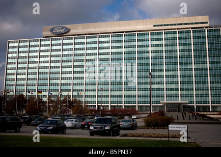 Welthauptquartier der Ford Motor Company in Dearborn, Michigan Stockfoto