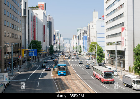 AIOI-Dori in Hiroshima Stockfoto
