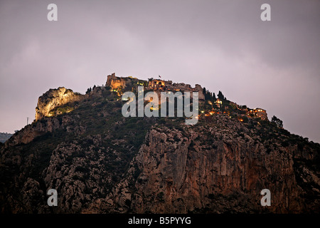 Mittelalterliches Dorf o fEze, Eze-Sur-Mer an der Côte D ' Azur Südfrankreich Stockfoto