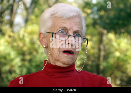 Schockiert Stockfoto