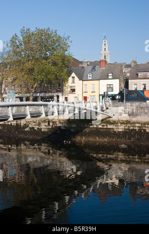 St Patricks Quay am Fluss Lee Stadt Cork Irland Stockfoto