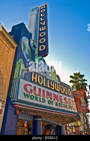 Hollywood Guinness World of Records Museum Los Angeles, California, Vereinigte Staaten, CA ungewöhnliches Museum am Hollywood Blvd LA, CA Stockfoto