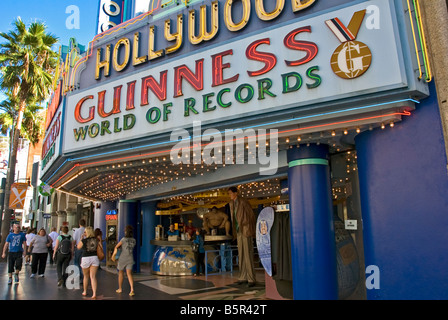 Hollywood Guinness World of Records Museum Los Angeles, California, Vereinigte Staaten, CA ungewöhnliches Museum am Hollywood Blvd LA, CA Stockfoto