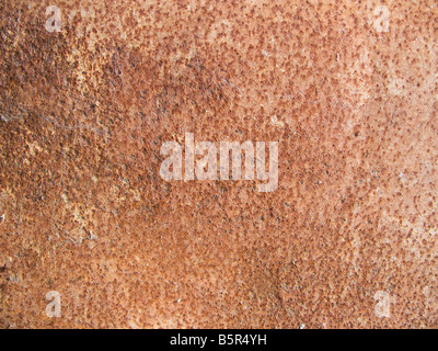 Rostige Metall Oberfläche. Zusammenfassung Hintergrundtextur. Stockfoto