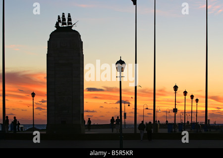 Glenelg Steg Stockfoto