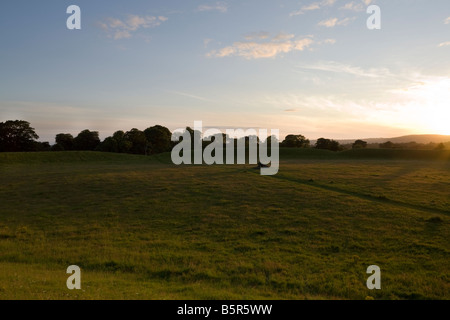 Dolmen grave, Riesen Ring, Lagan Valley, Belfast, Nordirland Stockfoto