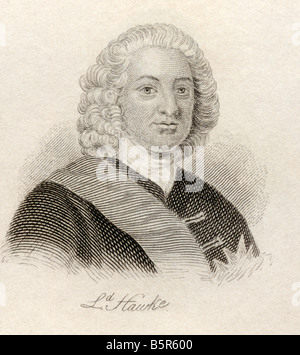 Edward Hawke, 1. Baron Hawke, 1705 - 1781. Englischer Offizier in der Royal Navy. Stockfoto