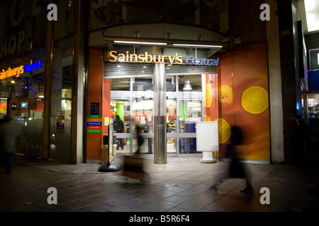 Sainsburys Central - Tottenham Court Road - London Stockfoto