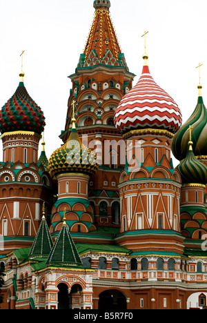 St Basils Kathedrale, Roter Platz, Moskau Stockfoto