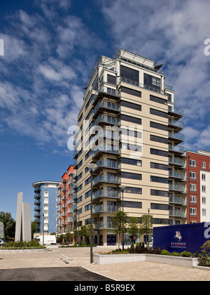 Beaufort Park Apartments im Norden von London auf der alten Seite der RAF Hendon Flugplatz Hendon Stockfoto