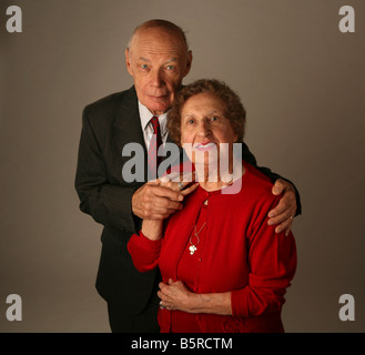 Älteres Paar über 50 Jahre verheiratet Stockfoto