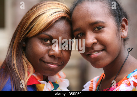 Indigenen australischen Mädchen Stockfoto