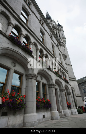 Aberdeen-Stadthaus im Zentrum von Teil der Stadt Stockfoto