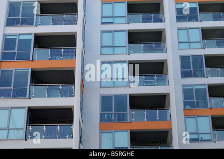 Innenstadt, Auckland, Bürogebäude Stockfoto