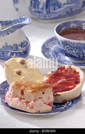 Obst-scones Stockfoto