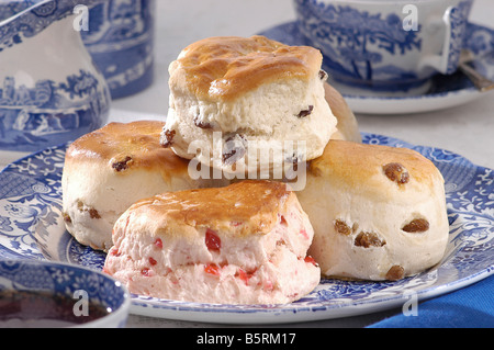 Obst-scones Stockfoto