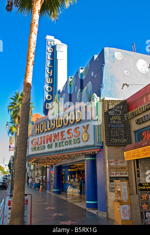 Hollywood Guinness World of Records Museum Los Angeles, California, Vereinigte Staaten, CA ungewöhnliches Museum am Hollywood Blvd LA, CA Stockfoto