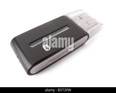 Bluetooth-Stift in einem weißen Hintergrund isoliert Stockfoto