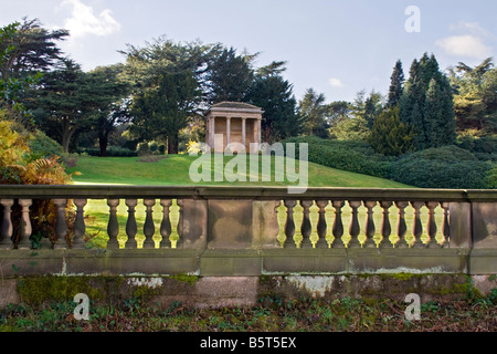 die korinthischen Tempels in Wentworth castle Stockfoto