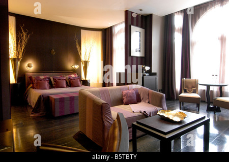 Luxus-Hotelzimmer Stockfoto