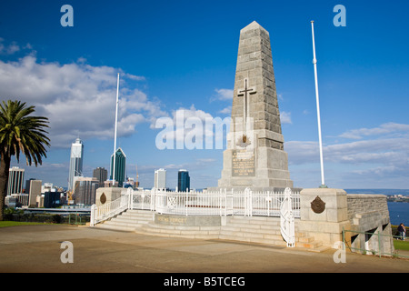 Kriegerdenkmal in Kings Park Perth Western Australia Stockfoto