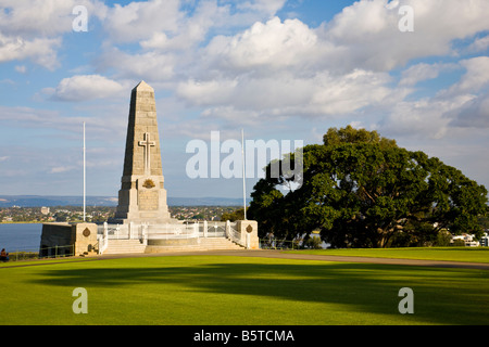 Kriegerdenkmal in Kings Park Perth Western Australia Stockfoto