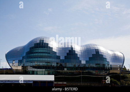 Der Salbei, entworfen von Sir Norman Foster als Musikzentrum in NewcastleGateshead, Tyneside, UK Stockfoto