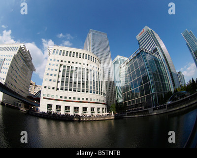 Das Reuters-Gebäude in Canary Wharf Stockfoto