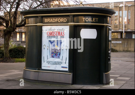 Öffentliche Toilette in Bradford UK Stockfoto