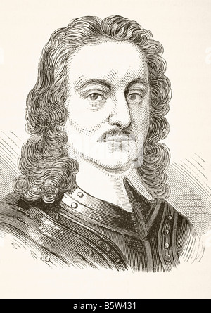 John Hampden, 1594 - 1643. Englisch Fraktionsvorsitzende Stockfoto