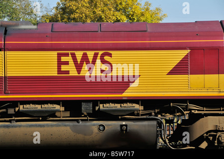 EWS - Englisch, Waliser und schottische Lokomotive Stockfoto