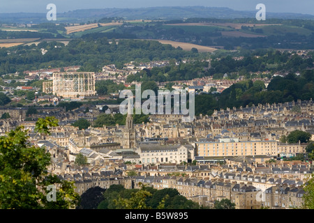 Einen Überblick über die Stadt Bath Somerset England Stockfoto