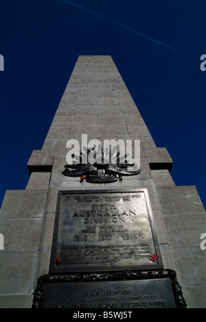 Polygon-Wood-Friedhof, Buttes Friedhof und Tyne Cot Friedhof in der Nähe von Ypern in Belgien. Berühmte WW1 Kampfszenen und schwere Yards. Stockfoto