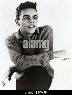 JOHNNY MATHIS U.S. Sänger über 1956 Stockfoto