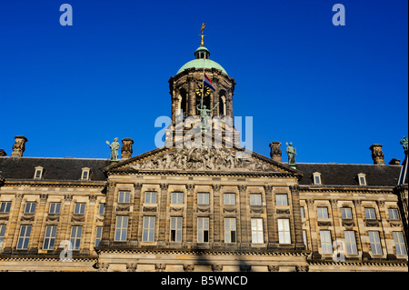 Royal Palace Damplatz Amsterdam Stockfoto