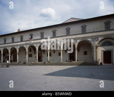 Spedale Degli Innocenti Stockfoto