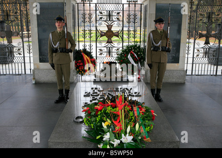 Grab des unbekannten Soldaten in Warschau, Polen Stockfoto