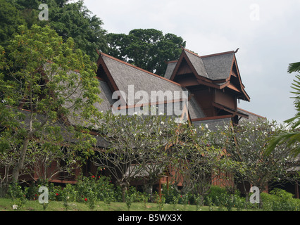 Melaka Sultanate Palace Kulturmuseum Melaka Malaysia April 2008 Stockfoto