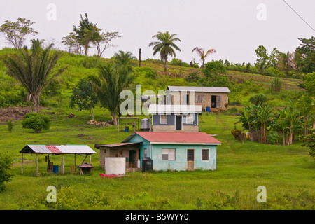 CAYO DISTRICT, BELIZE - Fincas in der Nähe von San Antonio-Dorf Stockfoto