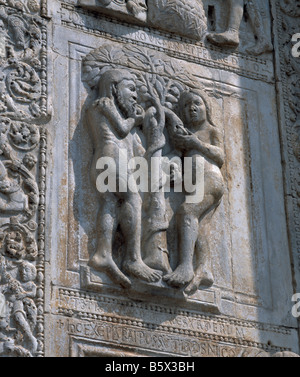 Verona, San Zeno Versuchung Stockfoto